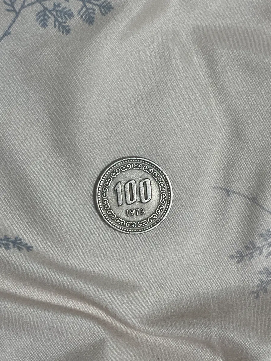 1973년 100원 동전