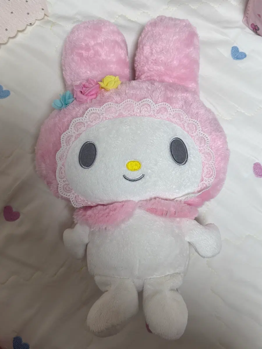 일본정품 뽀용뽀용 마이멜로디 인형 새상품