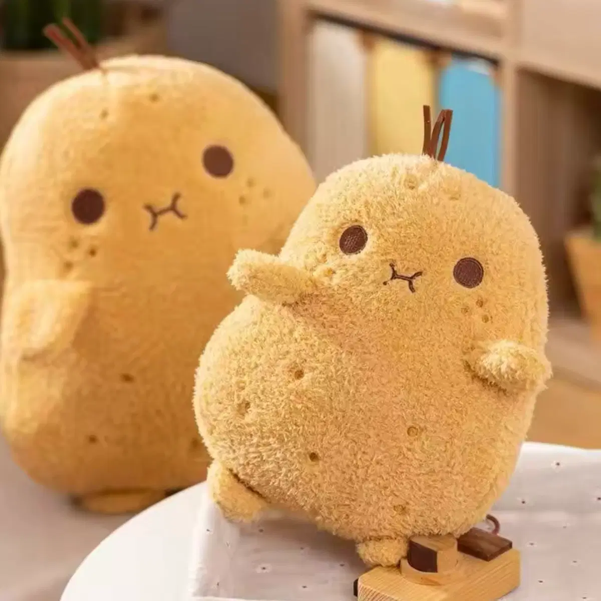 부들부들 말랑말랑 감자 애착 인형 세트 (S급)