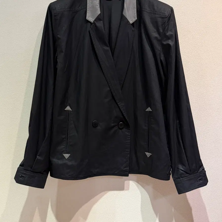 80-90s Barbis Leather Collar Jacket
