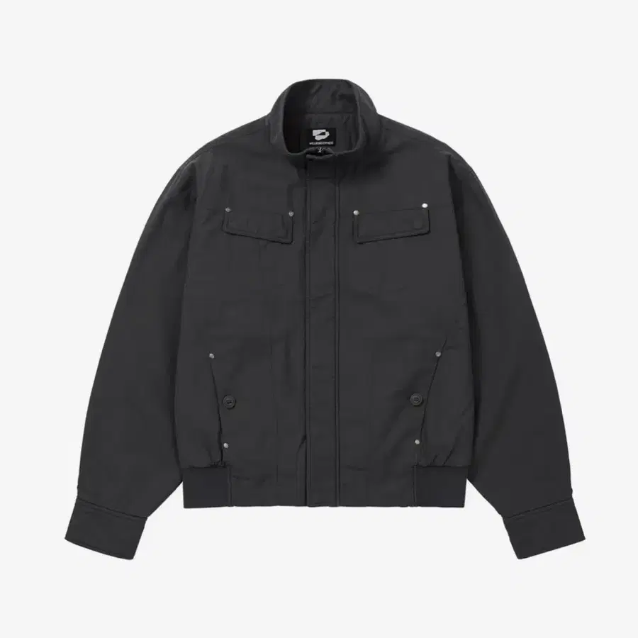 Washed Everyday Jacket Charcoal