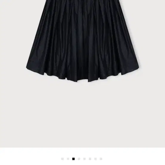 에토스 glossy pleats skirt(블랙)