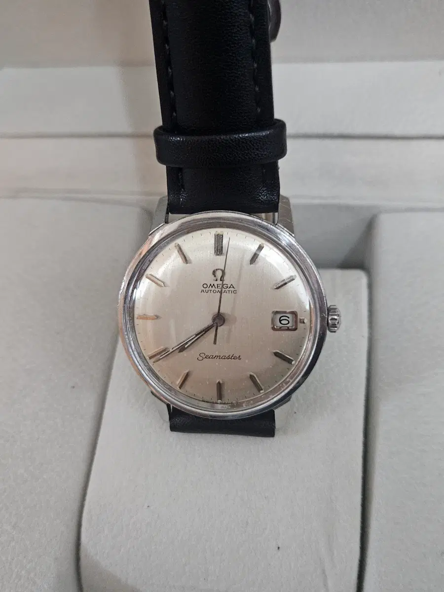 오메가 씨마스터 오토메틱 시계 (용두 미포함 34mm) 빈티지