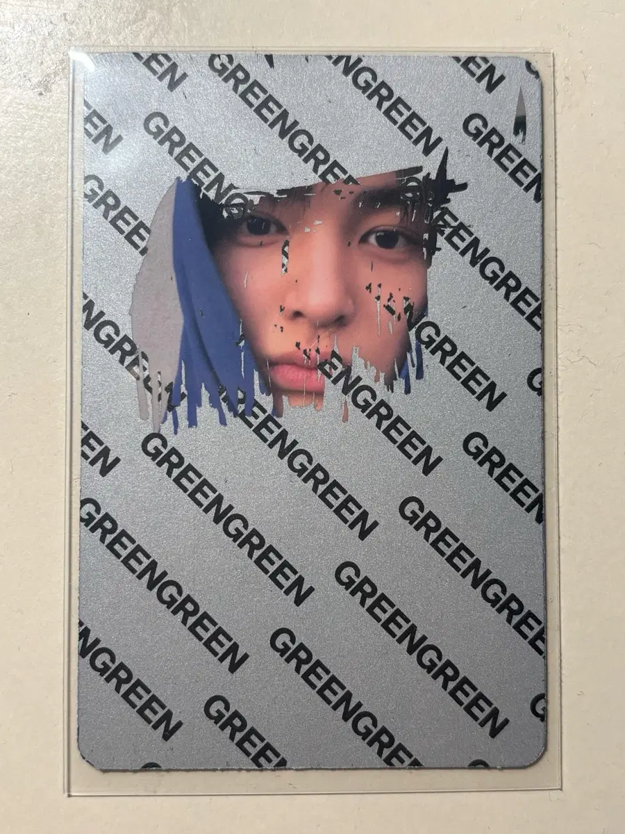 코르티스 건호 스크래치 포카