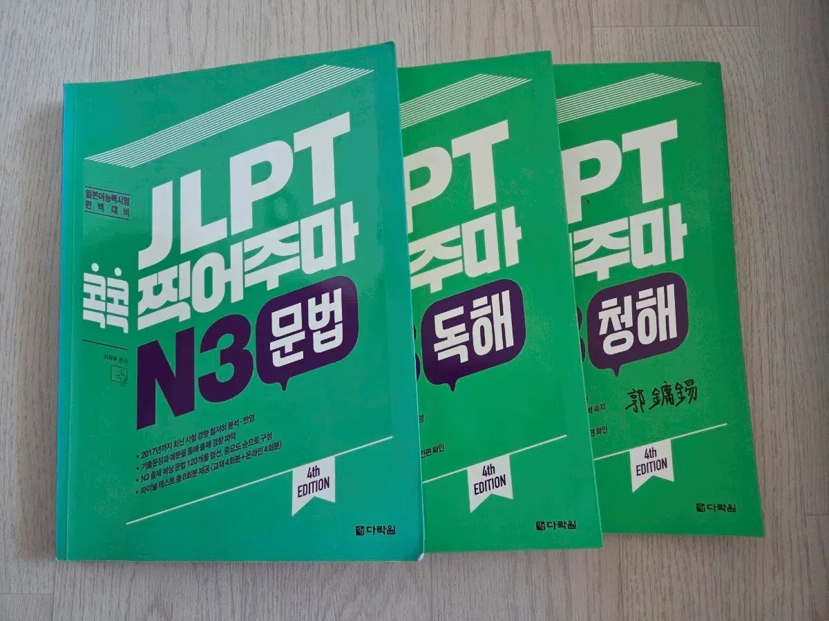 JLPT N3 문법/독해/청해
