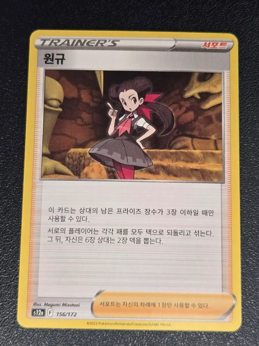 포켓몬 카드 원규 서포트 156/172