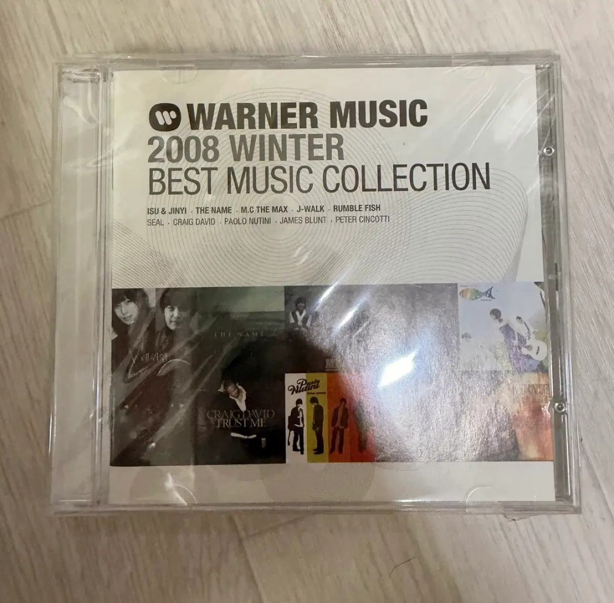 워너뮤직 2008 윈터 베스트 뮤직 컬렉션 CD