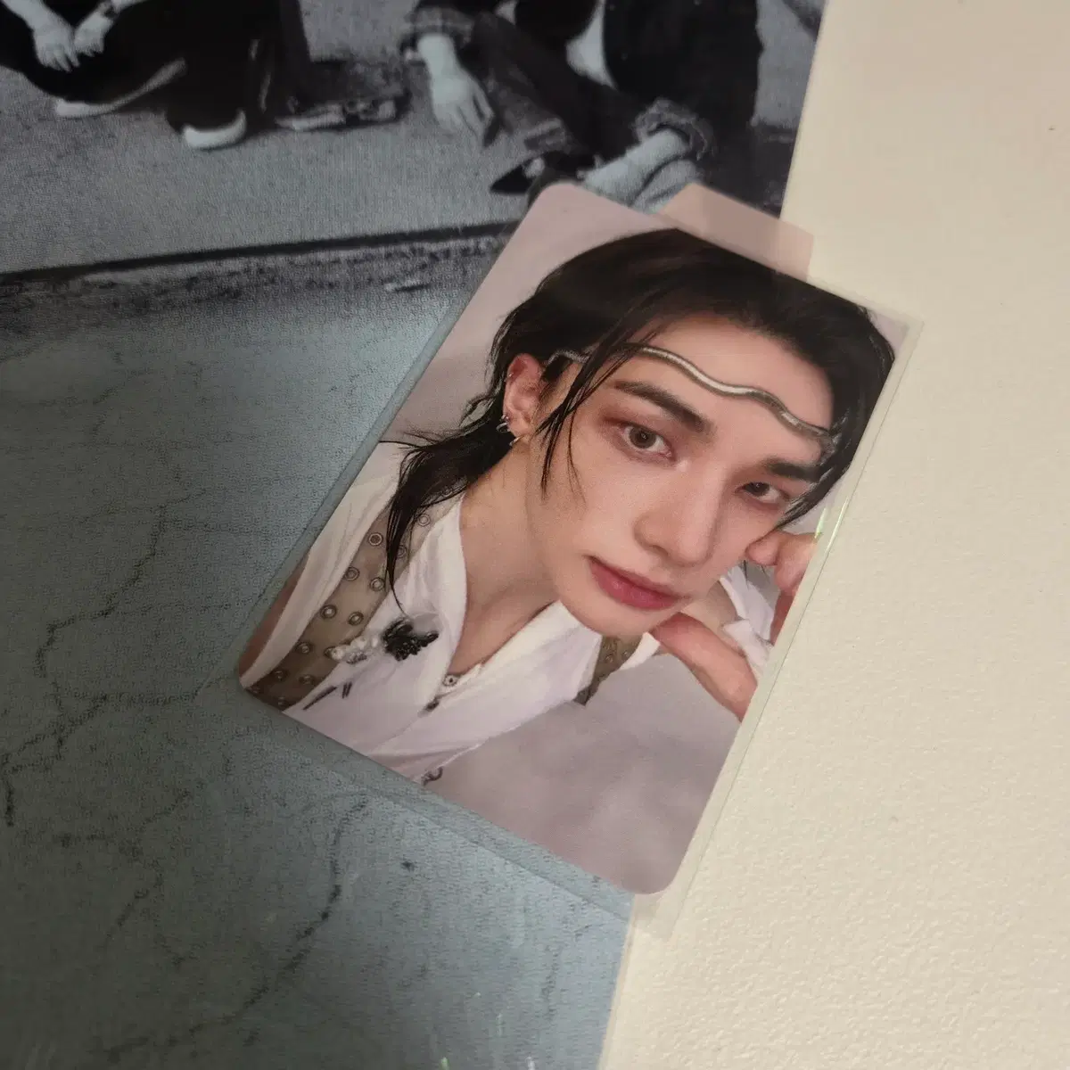 스키즈 디스앤뎃 미개봉 LP앨범+블루드림미디어 현진 블드미 미공포