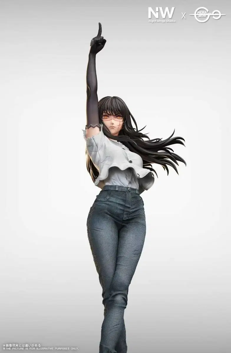Hera 요루 레진 피규어 체인소맨 레진 피규어 데블헌터