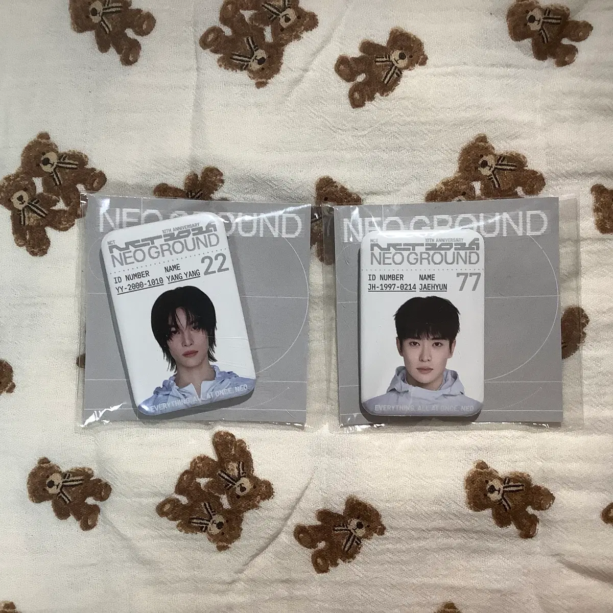 NCT127 Jaehyun Neo City Voice Keyring Poca (Polaroid) | Bunjang Global