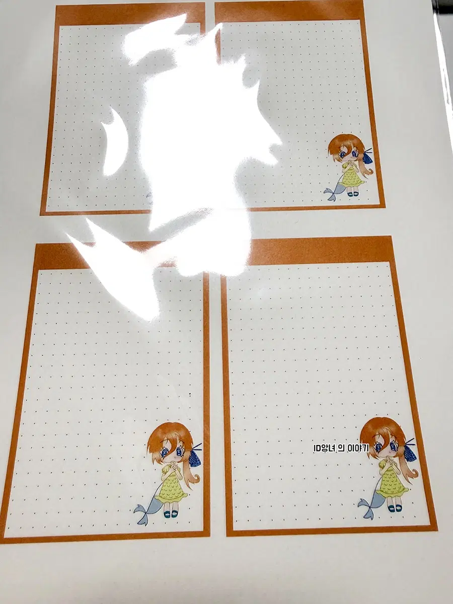 [ 랩핑지 ] 5공다이어리 속지용 랩핑지