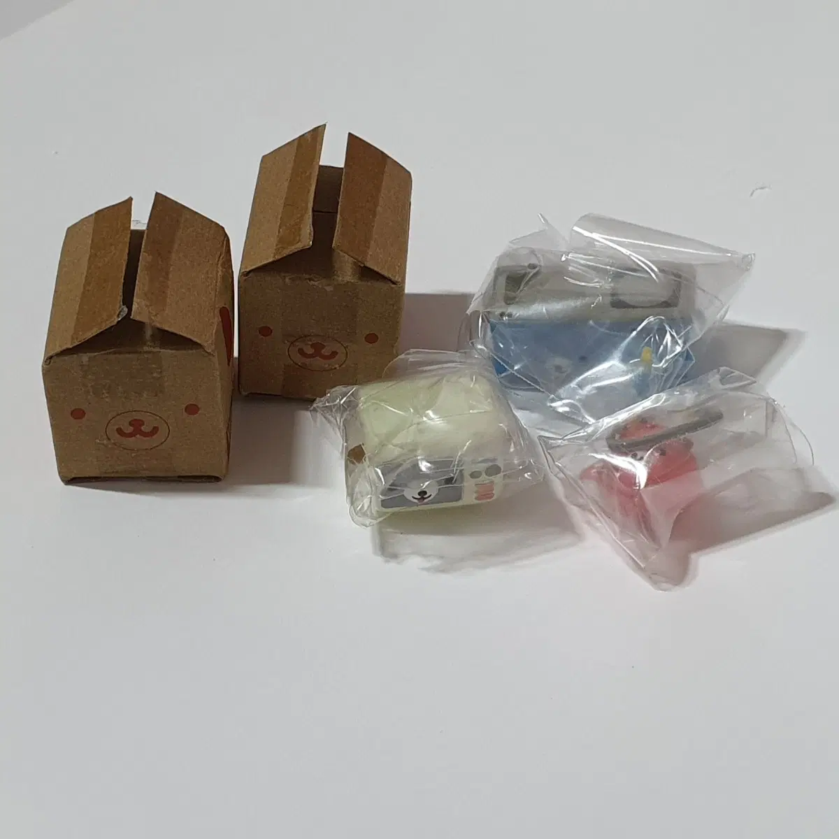 산엑스 고전 완룸 전자레인지 싱크대 주전자 피규어 3개 일괄 (빈티지 wanroom)