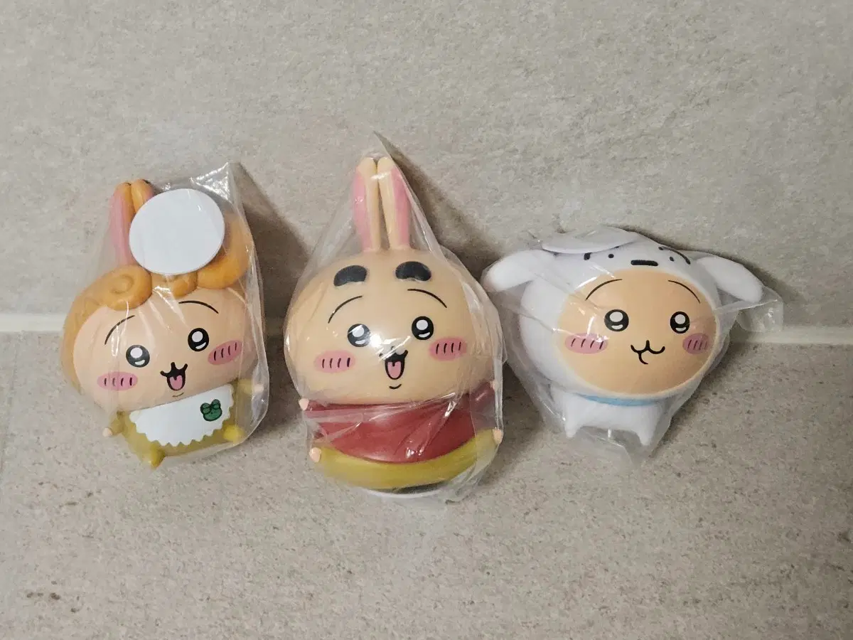 짱구우사기피규어 먼작귀짱구 짱아우사기 짱구우사기 흰둥이우사기