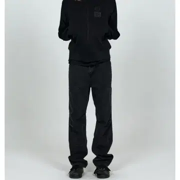 플라스틱프로덕트 카프포켓 MPa CALF POCKET PANTS (BLACK) S | 데님