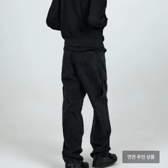 mpa calf pocket pants 블랙 m