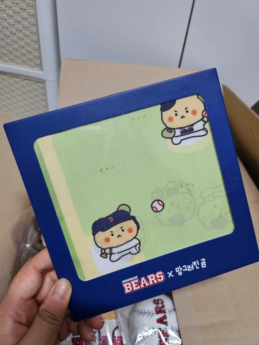 두산 망곰 손수건