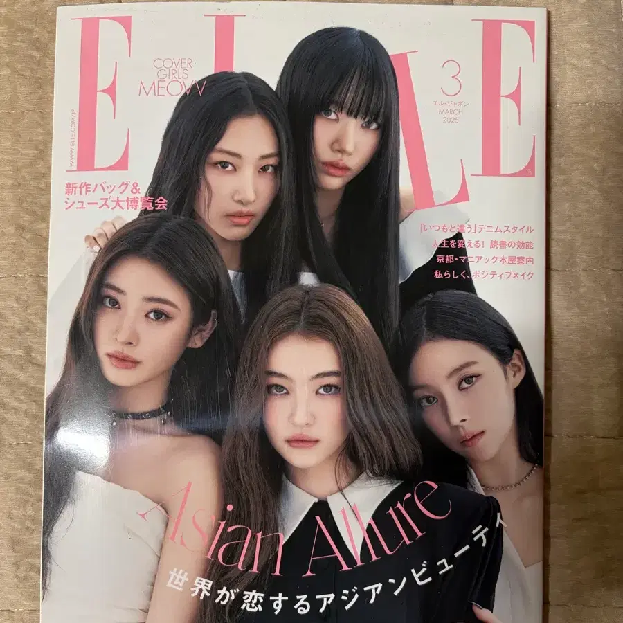 MEOVV 미야오 엘르 재팬 ELLE JAPAN 2025 3월호