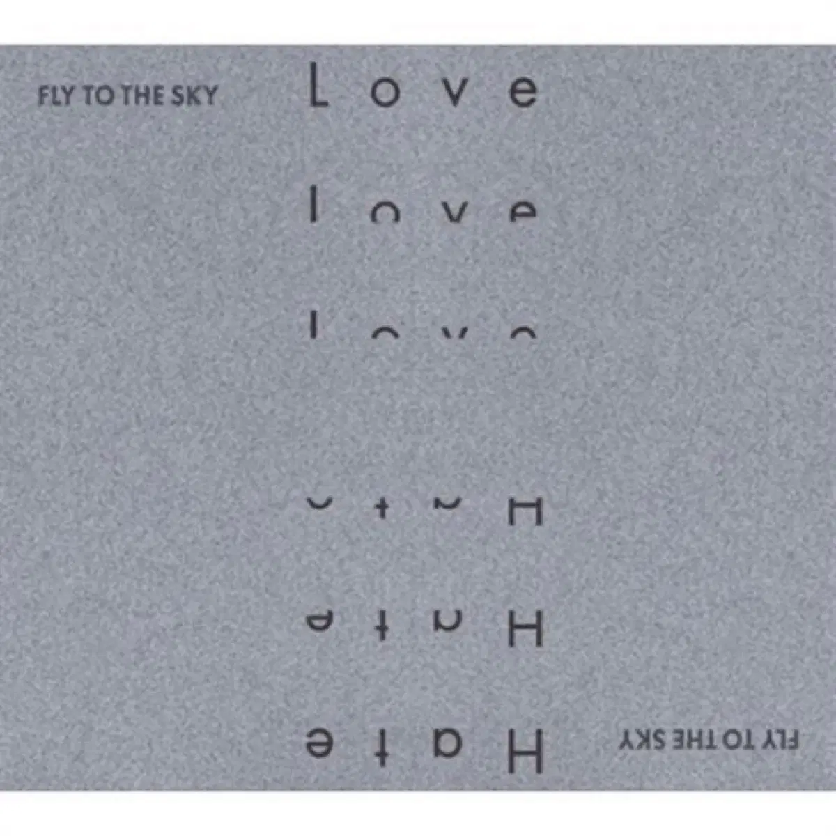 플라이투더스카이 Love & Hate 앨범 시디 CD