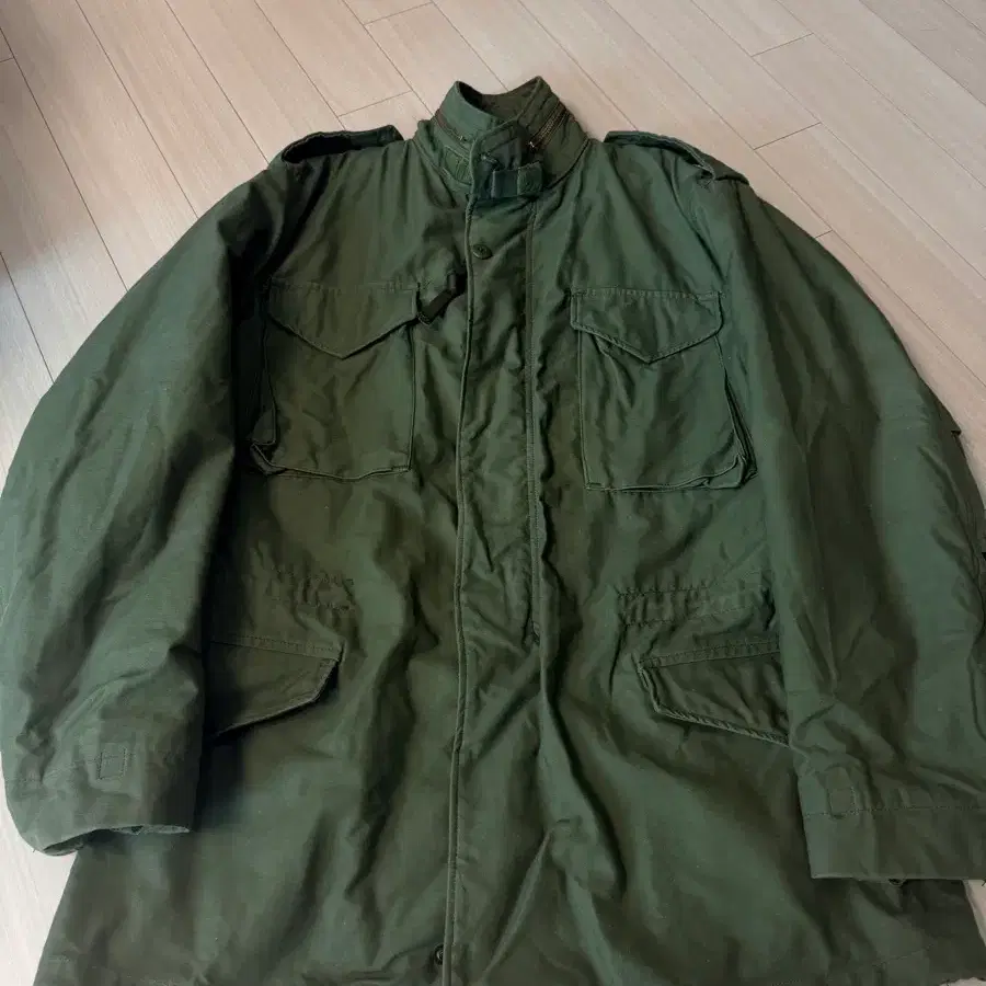 미군 M-65 오리지널 미디움롱