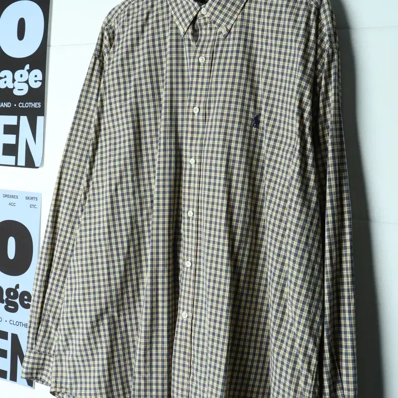 (2XL-3XL) 폴로 랄프로렌 셔츠 남방 90S 년대-H38624