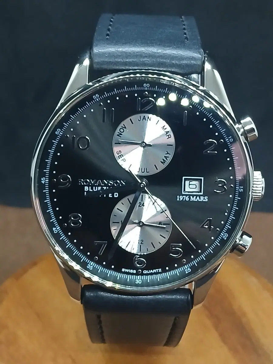 로만손 블루밍 1976 마스 남성용 시계 rs00380t