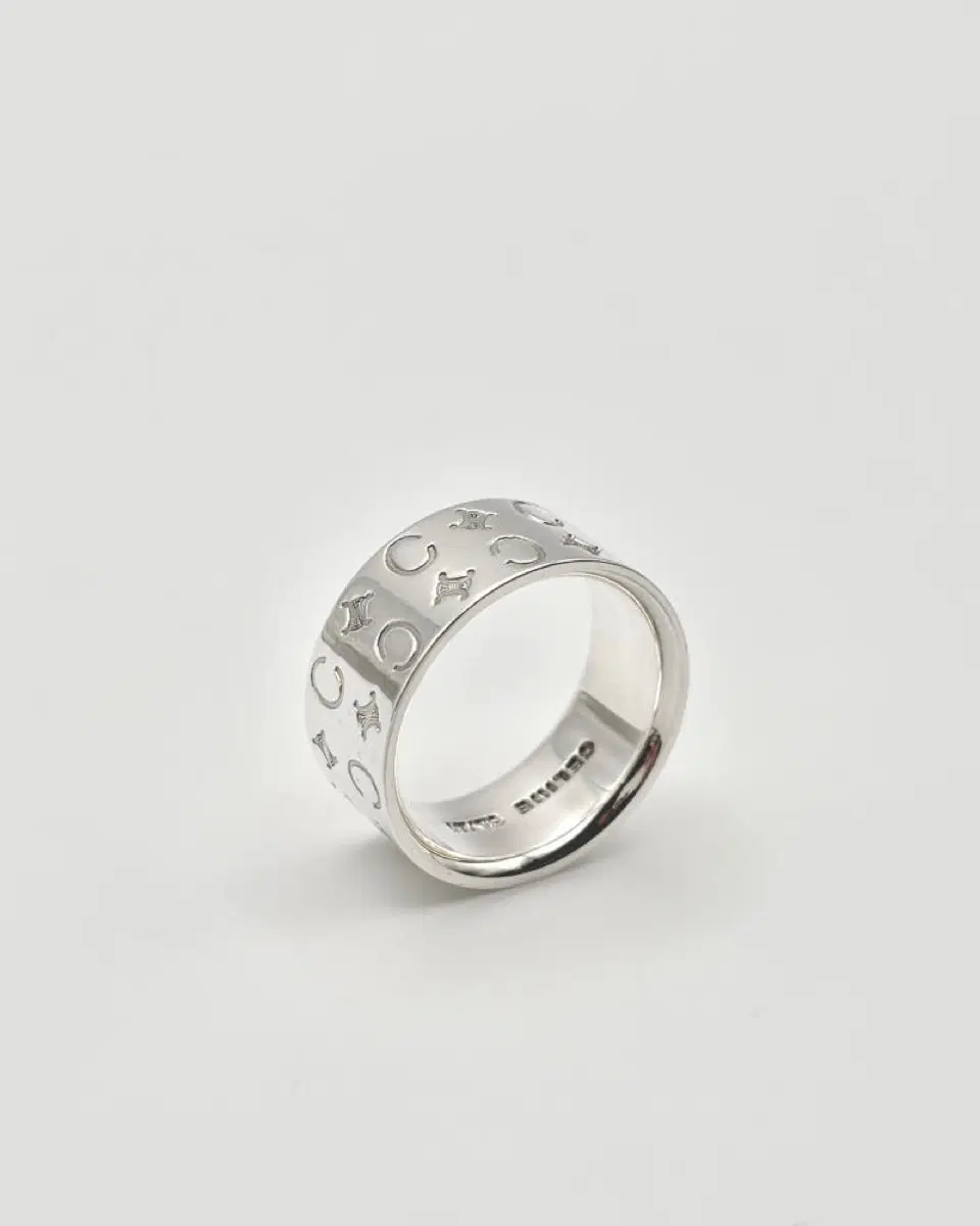 (14호) 셀린느 마카담 실버 볼드링