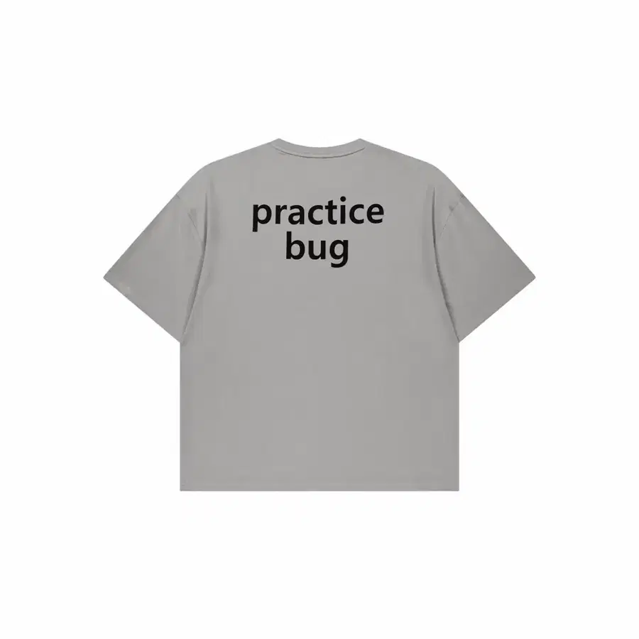 [미개봉] practice bug 반팔 그레이 XL