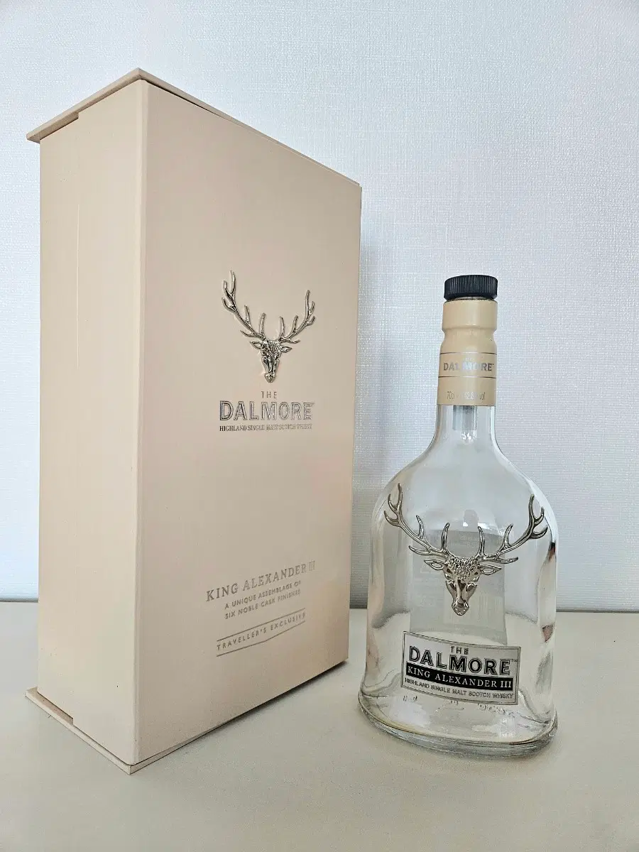 달모어 DALMORE 킹알렉산더III 양주 위스키 공병 빈병 술병
