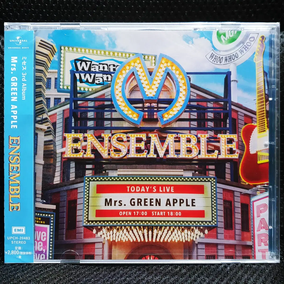 미세스 그린 애플 Mrs. GREEN APPLE ENSEMBLE CD 미개봉 신품