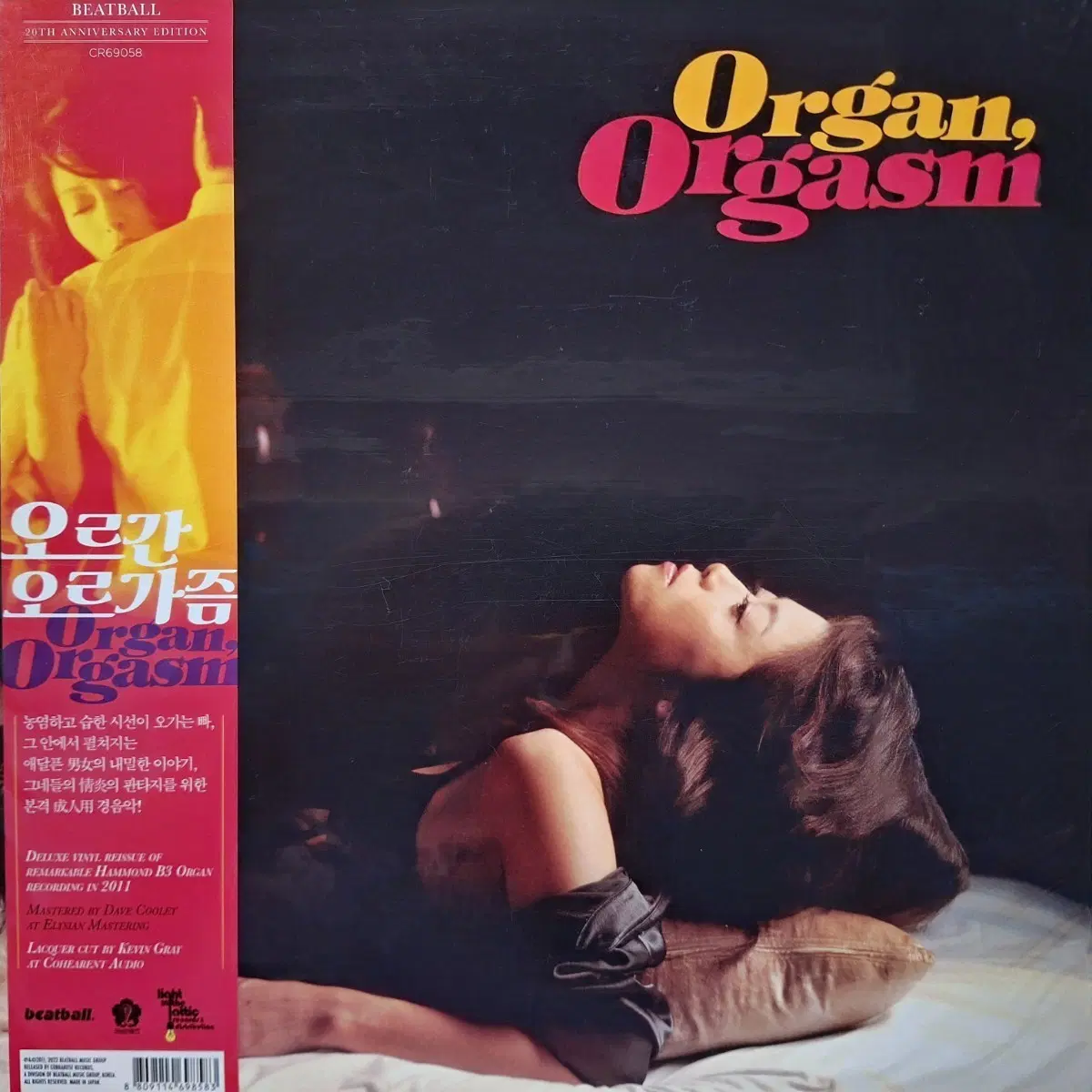 미개봉/림지훈-오르간 오르가즘 비트볼 20주년에디션 LP