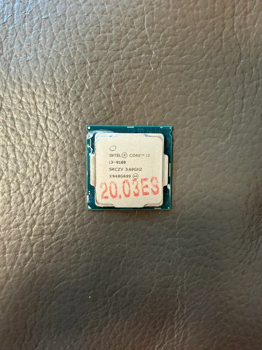 인텔 코어 i3-9100 CPU