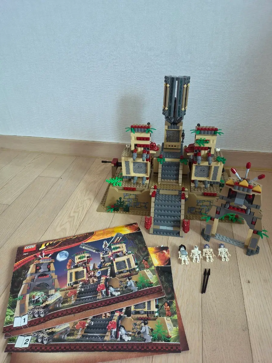 올드 레고 7627 인디아나존스 크리스탈 해골의 왕국 벌크