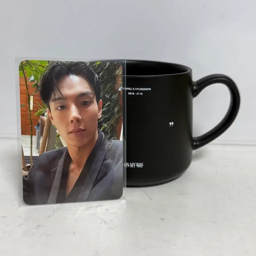{택포} 셔누형원 on my way 전시회 머그컵