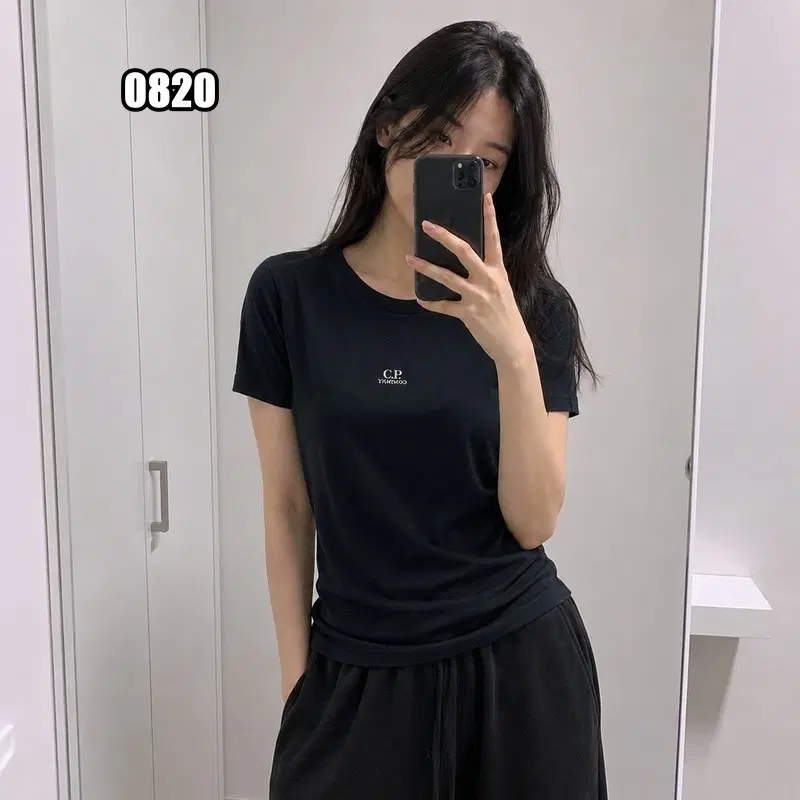 M C.P. 컴퍼니 렌즈 프린팅 반팔 티셔츠