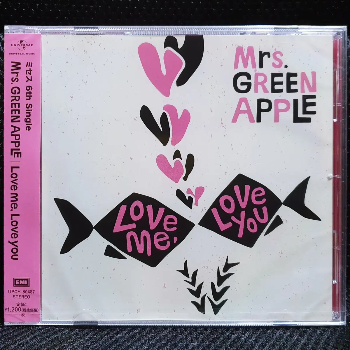 미세스 그린 애플 Mrs. GREEN APPLE Love me, Love you CD 미개봉 신품