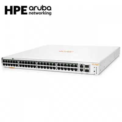[딜러직판가/새상품]HPE Aruba 아루바 48포트 멀티 기가비트 스위칭 허브 600W PoE 10G SFP+ 2슬롯 JL809A