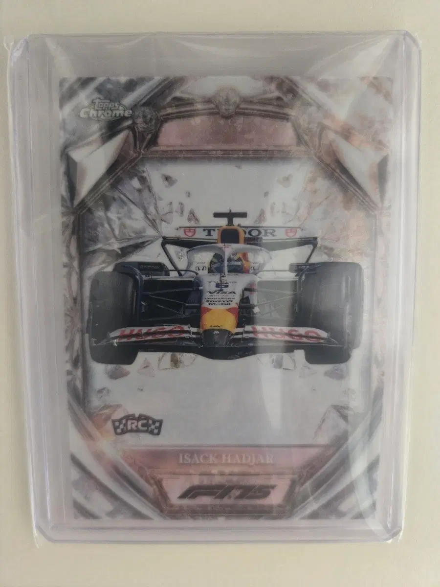 탑스 크롬 RC 아이작 하자르 F1 다이아몬드 카드