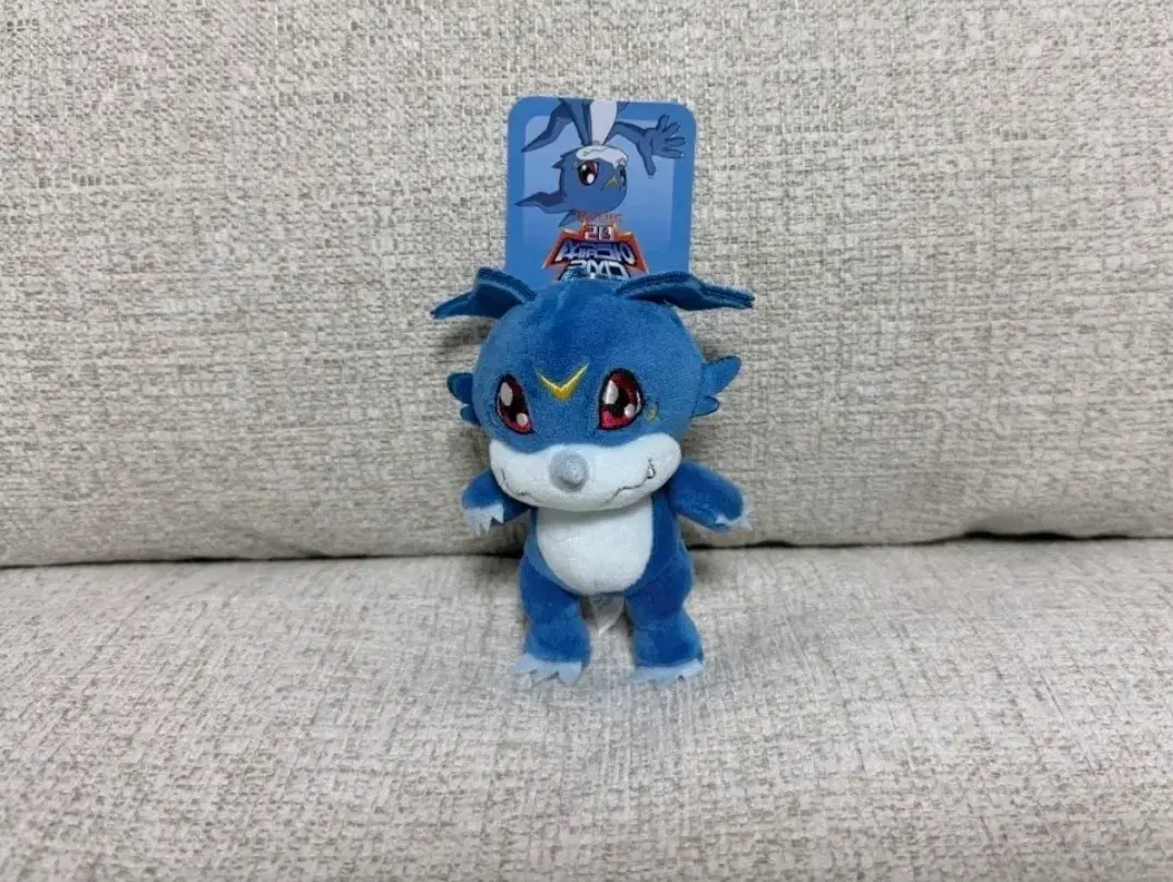 정품 디지몬 테이머즈 브이몬 8cm 키링인형
