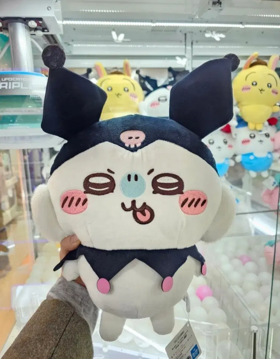 산리오 치이카와 쿠로미 모몽가 인형