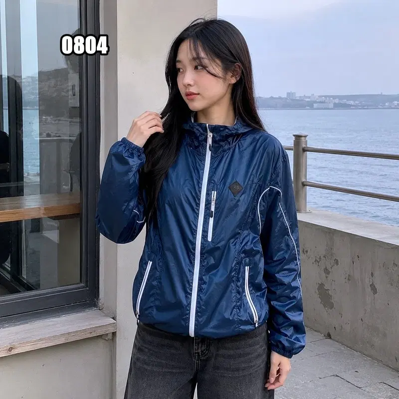 M 코오롱스포츠 일반 경량 멀티포켓 바람막이 재킷