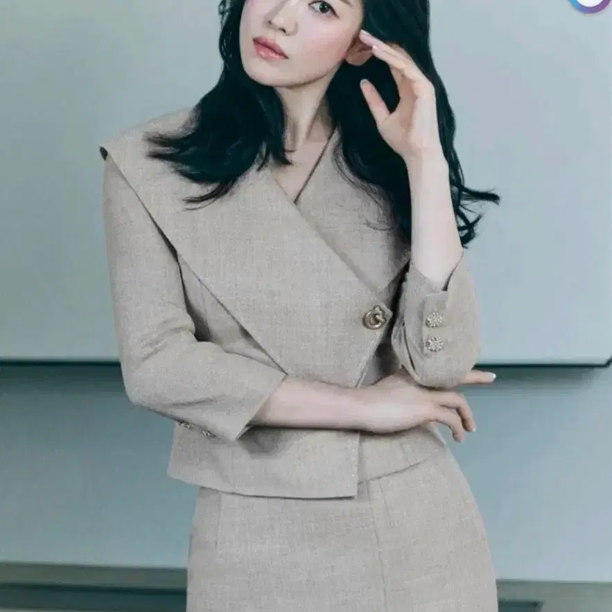 미샤 송혜교 착장 자켓 55도 핏되게 예쁜 44 하객룩 추천