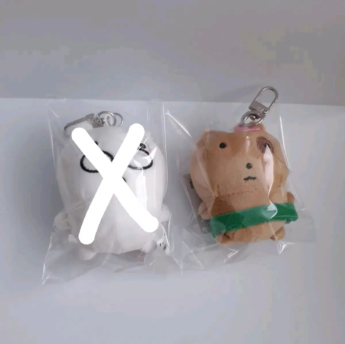 [새상품] 눈멍냥이 눈멍이 인형 키링-하와이 태닝