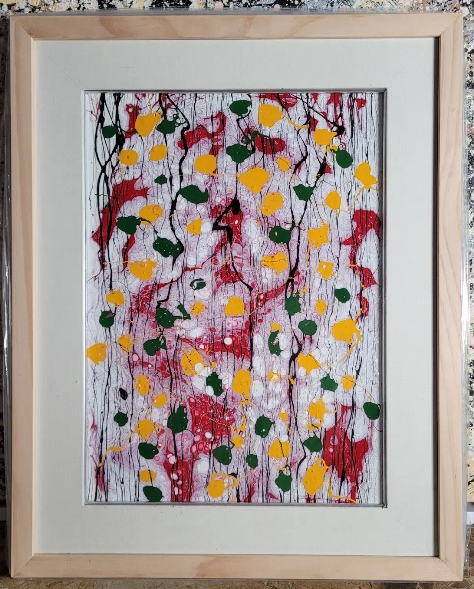 황리순 유화 추상화 비구상 그림
