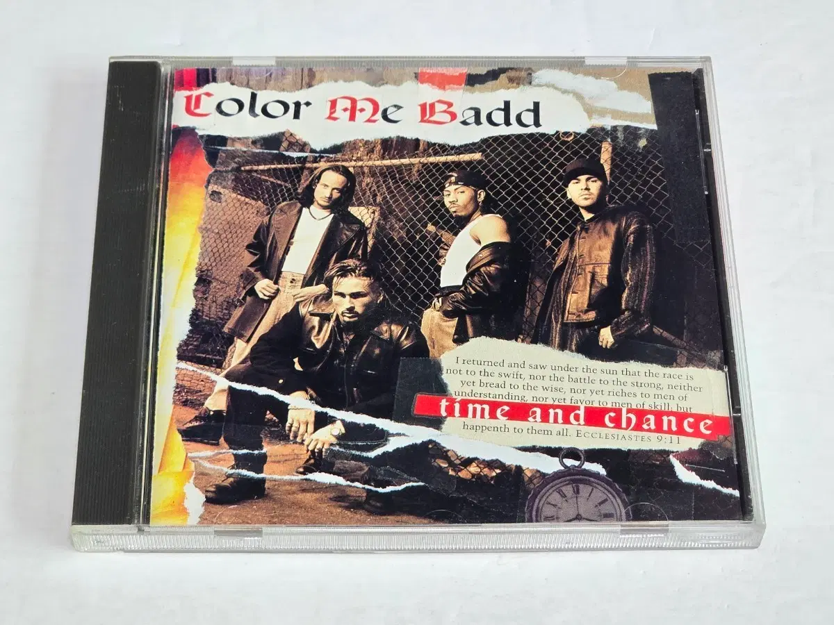 컬러 미 배드(Color Me Badd) - Time and Chance 정규 앨범 CD