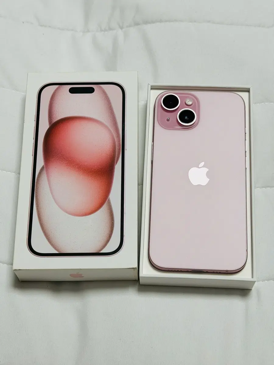 아이폰 15 핑크 256GB(상태 좋음)