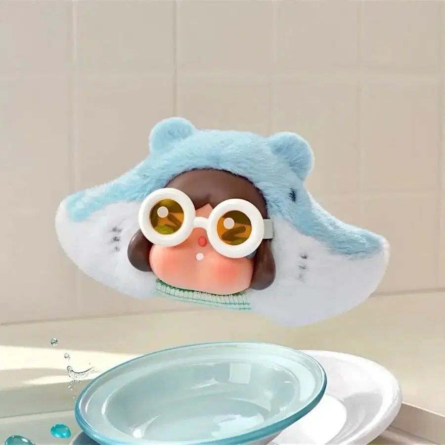 팝마트 크라이베이비 눈물바다 가오리 키링