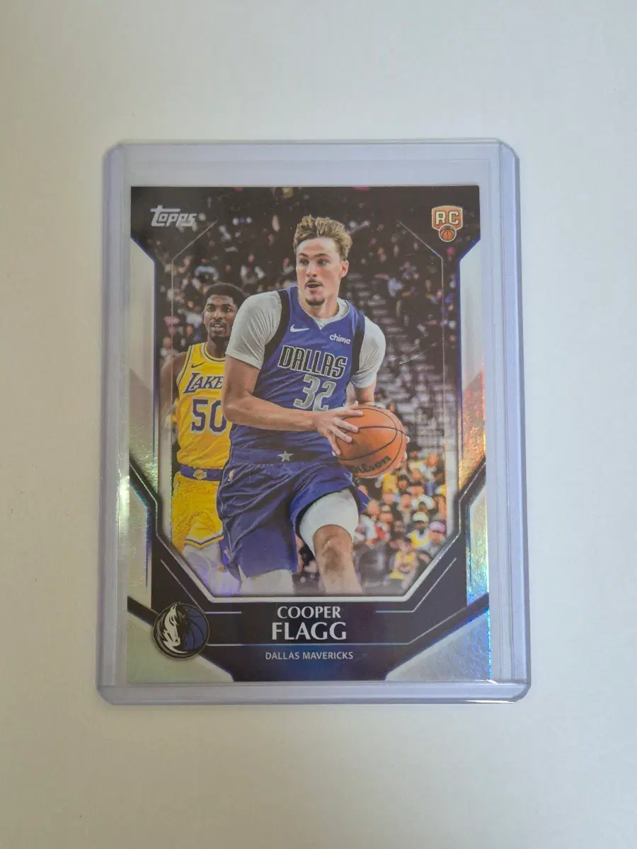 NBA topps 쿠퍼 플래그 루키 홀로 컬렉터스 키트 카드