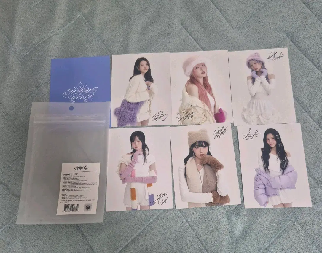 여자친구 콘서트 MD 인화사진 생사진
