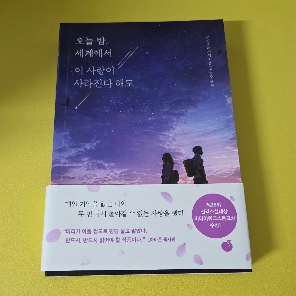 오늘 밤, 세계에서 이 사랑이 사라진다 해도 오세이사 소설 책