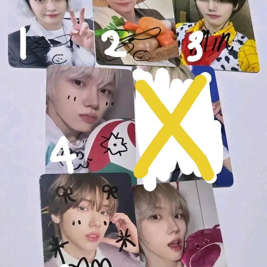 크래비티 정모 민희 성민 싸인포카
